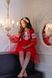 Вишите червоне плаття Ніжність для дівчинки (OS-0103), 2 роки, габардин