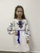 Плаття в українському стилі для дівчинки "Доля" (mrg-ksd629-8888), 116, домоткане полотно
