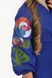Вишите плаття електрик для дівчинки Квіткова гілка (PLd-129-094-L), 116, льон