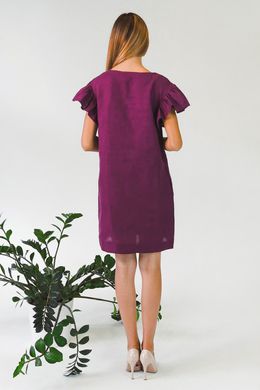 Жіноча вишита сукня Plum UKR-4186, L, льон