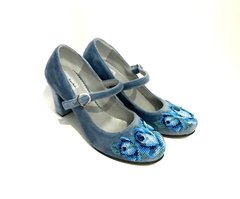 Модні жіночі туфлі "Блакитна мрія" (AM-1072), 36