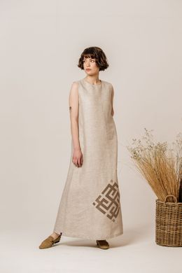 Сукня жіноча Сварга (SVR-8383), 36, льон