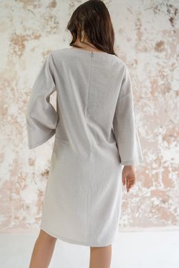 Вишите жіноче сіре плаття Гуцулка (PL-020-185-L), 42
