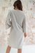 Вишите жіноче сіре плаття Гуцулка (PL-020-185-L), 42