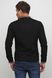 Рубашка черная мужская вышитая (M-423-2), 46