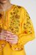 Жіноча вишита блуза Yellow UKR-5203, XL, льон