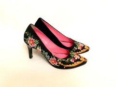 Красивые женские туфельки на каблуках "Класические" (AM-1081), 36