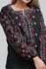 Жіноча вишиванка блуза Black UKR-5191, 42