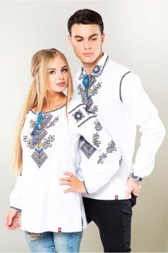 Парна колекція вишиванок Дерево життя (FM-0719), бавовна