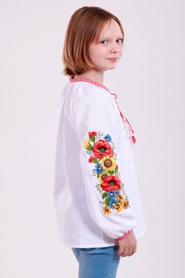 Вишита сорочка для дівчинки "Український букет" (BLd-302-005-О), 110
