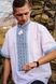 Вишиванка, сорочка ручної роботи "Нова Степівка" (GNM-00428), 40, поплін
