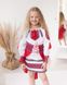 Традиционный костюм для девочки "Украиночка" (mrg-ksd093-8888), 98, хлопок; габардин