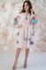 Вышитое женское персиковое платье Магия (PL-033-175-L), 42