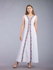 Чарівна жіноча вишита сукня (gpv-71-01), 40, льон, тіар