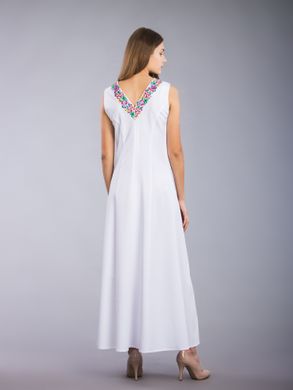 Чарівна жіноча вишита сукня (gpv-71-01), 40, льон, тіар