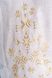 Чоловіча вишита сорочка з настрочними планками біла UKR-1186, 50, льон