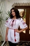 Жіноча сорочка-вишиванка з короткими рукавами (GNM-00109), 42