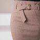 Женская бежевая плотная юбка Мишель (SZ-5616), 44