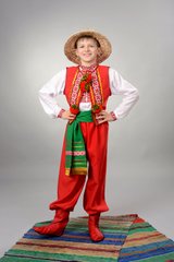 Украинский национальный костюм для мальчиков №22 (FS-0022), 122