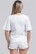 Жіноча футболка White 1-1 UKR-6204, M, трикотаж