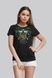 Жіноча футболка Black 4 UKR-6205, XL, трикотаж