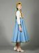 Детское вышитое платье с подсолнухами (gpv-41-01), 26, лен, тиар