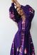 Фіолетова сукня Врода з вишивкою для жінок (PL-036-179-L), 42