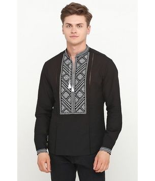 Сорочка чоловіча вишита хрестиком (M-425-5), 46