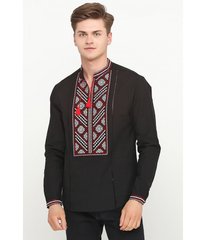 Молодіжна вишита хрестиком сорочка для чоловіків (M-425-3), 50