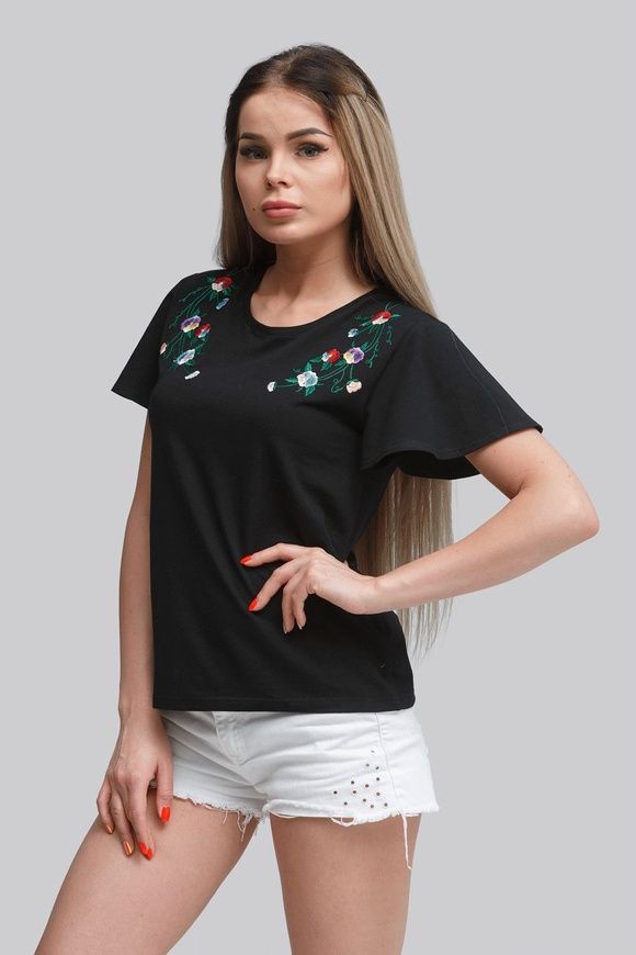 Жіноча футболка Black 5 UKR-6206, L, трикотаж