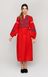 Жіноча вишита сукня Red UKR-4197, XL, льон