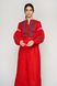Жіноча вишита сукня Red UKR-4197, XL, льон