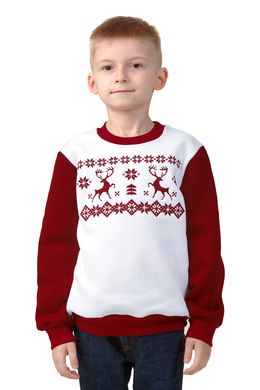 Рождественские семейные свитшоты с оленями (UKRS-9901-8801-7701-6601), трикотаж