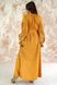 Вышитое женское желтое платье Утренние росы (PL-042-085-L), 42