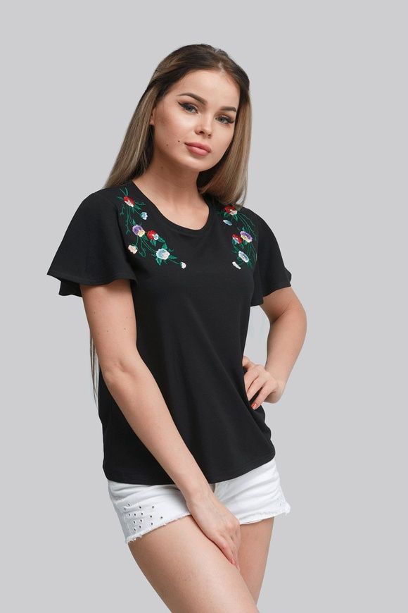 Жіноча футболка Black 5 UKR-6206, S, трикотаж