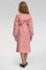 Вишита сукня вишиванка для дівчинки з довгим рукавом Powder UKR-0220, 128, льон