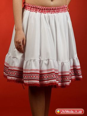 Украинская вышитая юбка на резинке (s-01), 26