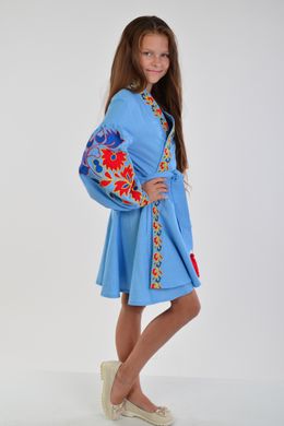 Вишите плаття для дівчинки "Колорит" (PLd-122-173-L), 152