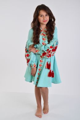 Вишите плаття для дівчинки "Колорит" (PLd-122-173-L), 152
