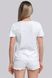 Жіноча футболка White 5 UKR-6208, XL, трикотаж
