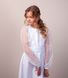 Вишита біла сукня для дівчинки Тюльпанове поле (Pld-103-098-G), 152