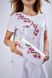 Сукня льняна прямого крою з вишивкою "Сакура" (PL-005-078-L), 42