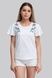 Жіноча футболка White 5 UKR-6208, L, трикотаж
