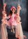 Вышитое розовое платье Нежность для девочки (OS-0180), 2 года, габардин