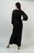 Модное черное платье Дыхание розы 6 для женщин (PL-009-061-Tr), 42