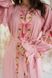 Вишите жіноче пудрове плаття Ранкові роси (PL-042-085-L), 42