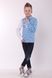 Вишиванка для хлопчика блакитного кольору "Райдуга" (SRd-454-123-О), 116