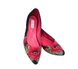 Невероятно красивые женские туфли-лодочки "Маковое безумие" (AM-1088), 36