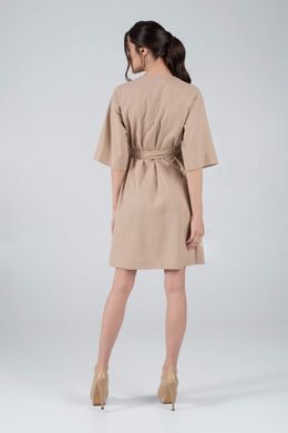 Жіноча вишита сукня з аплікацією UKR-4213, L, льон