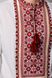 Мужская вышитая рубашка с длинными рукавами (S-101-01), 40, домотканое полотно